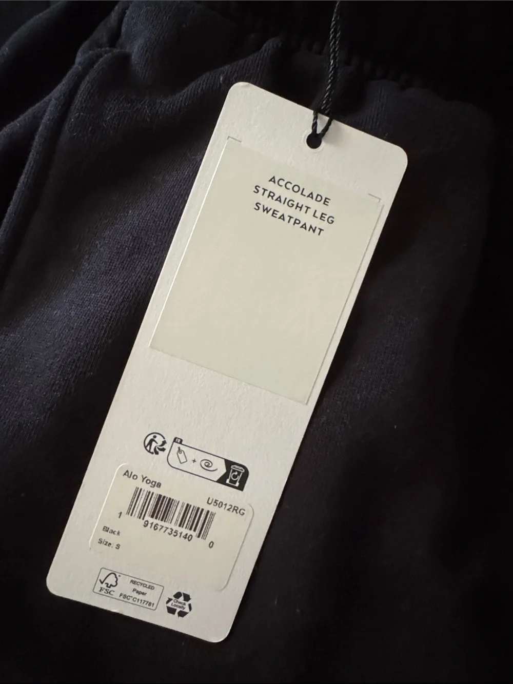ALO Accolade Sweatpants Size Small - Picture 2 of 3